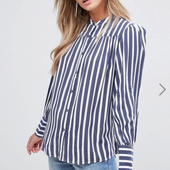 ASOS Tops - ASOS Stripe Shirt NWT